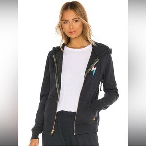 Aviator Nation Black zip up